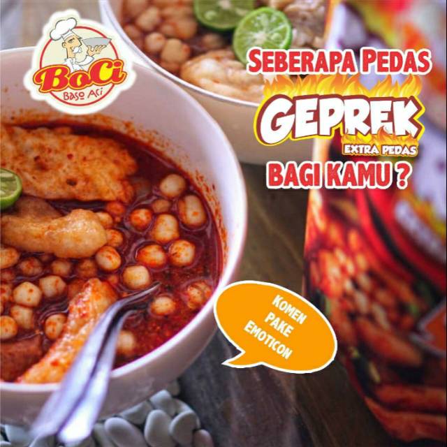 

Baso aci mantap jiwa geprek
