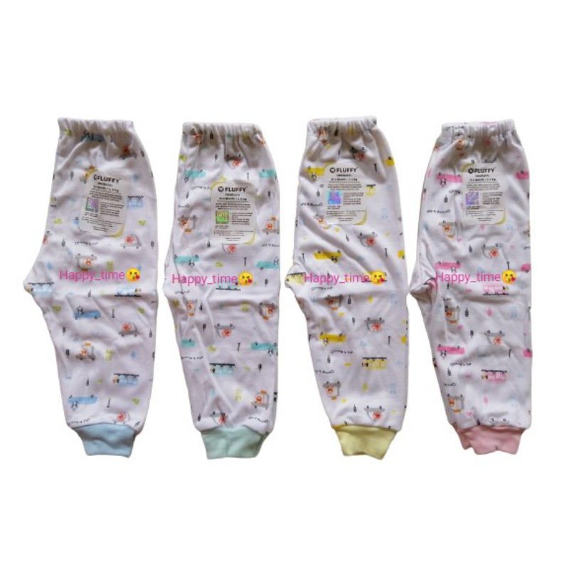 Harga Celana Panjang Bayi NB Polos Salur Fluffy / Celana Panjang NB
Polos Salur Rib