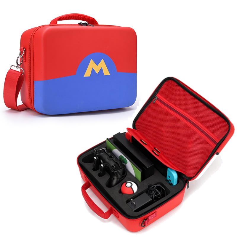 Carrying Bag Nintendo Switch OLED Mario Travel Storage Nintendo Switch Case Mario Shoulder