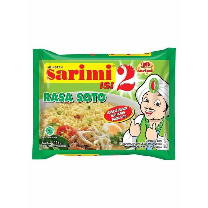 

Terlaris# Sarimi Duo Kuah Soto 1 Dus Isi 24