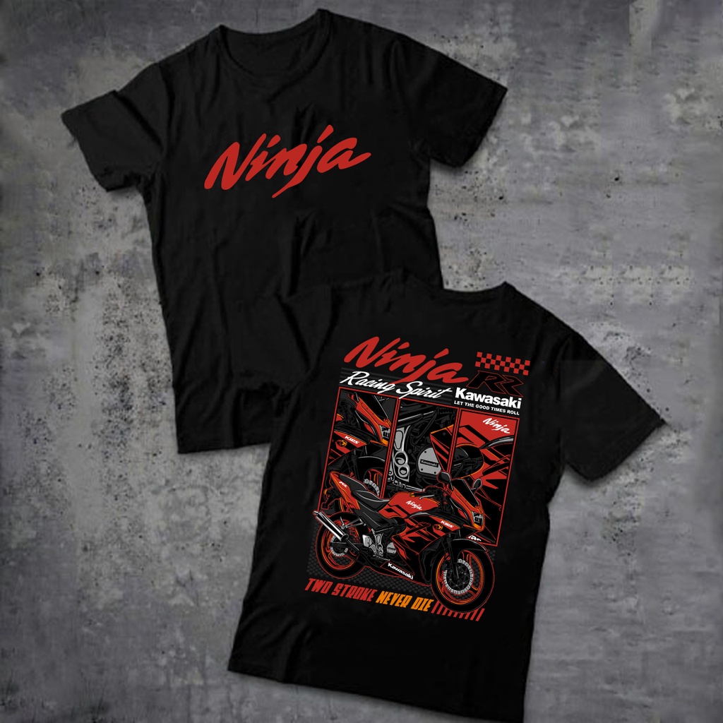 Kaos kawasaki ninja / kaos motor kawasaki ninja / baju kawasaki ninja / baju motor kawasaki ninja / 