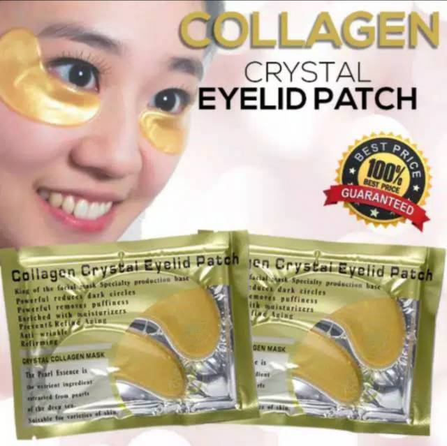 EYE COLLAGEN GOLD PATCH/PENGHILANG KERUT DAN MATA PANDA