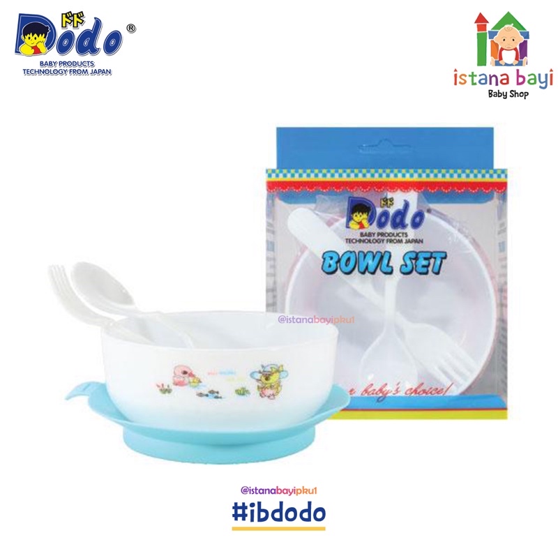 Dodo Bowl set Cantik / Bowl Set Reguler DAC021 - mangkok makan bayi