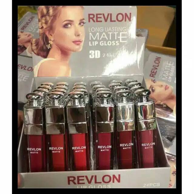LIPGLOSS REVLON 3D MATTE SILVER / LIP GLOSS / LIPSTICK REVLON 3D MATTE LONG LASTING
