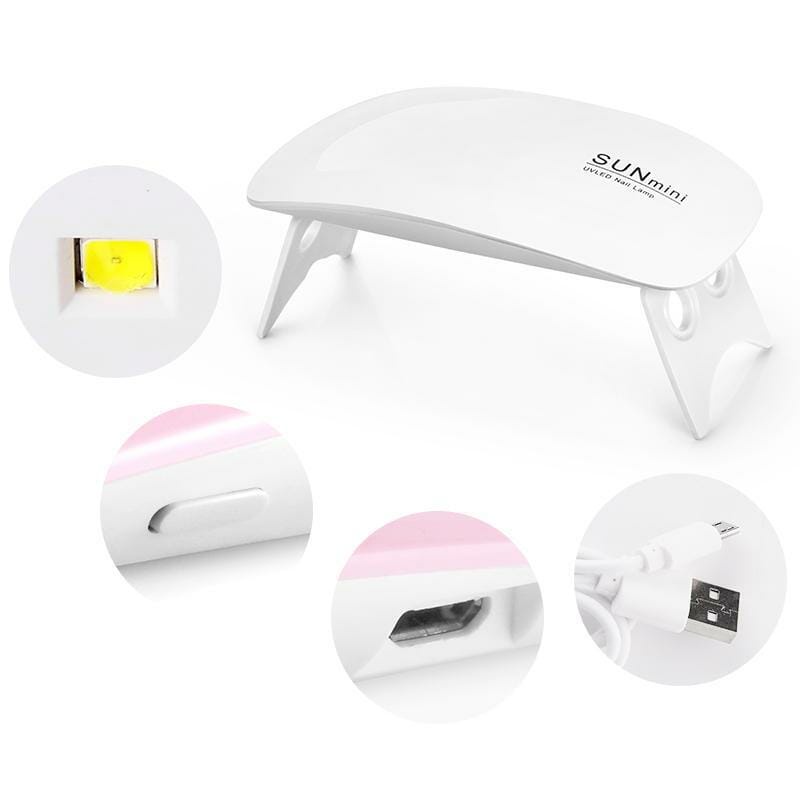 SUN Mini UV LED Nail Lamp Pengering Cat Kuku Kutek