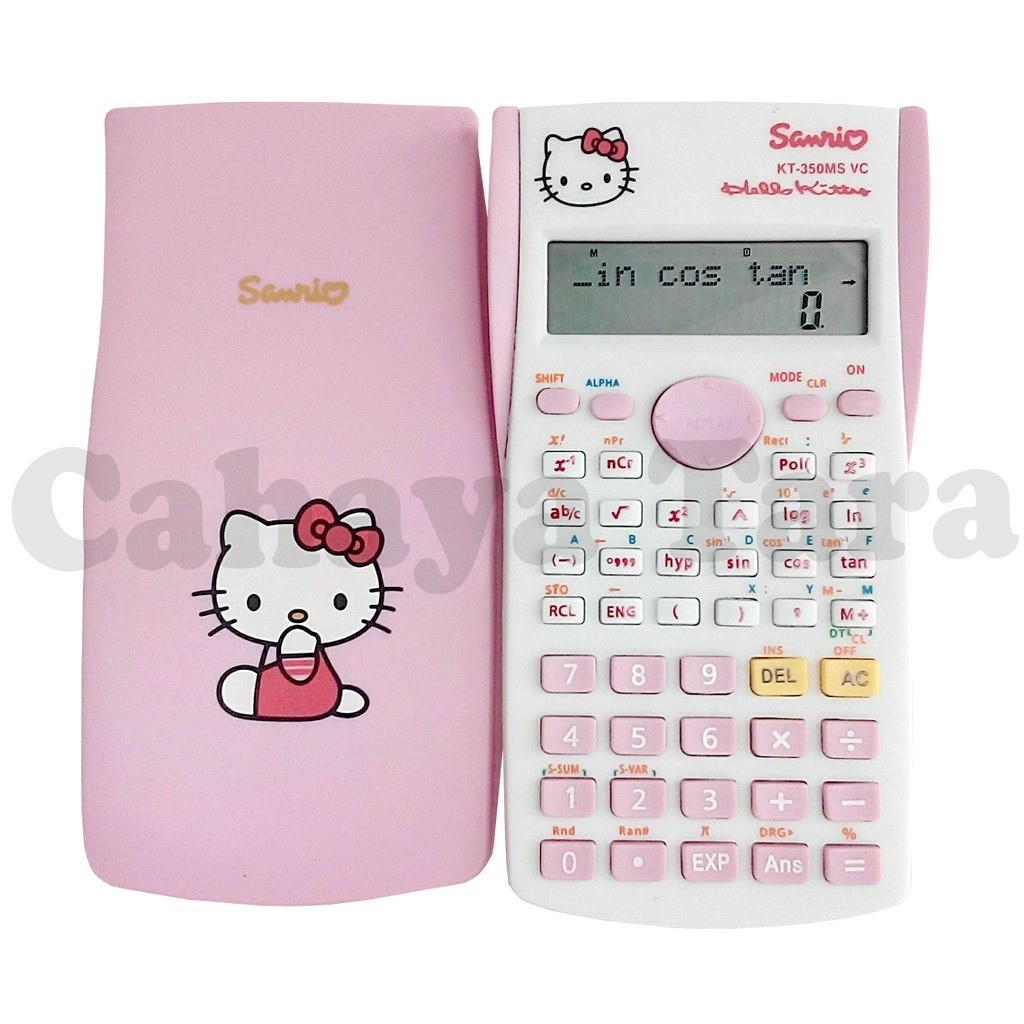 KALKULATOR SCIENTIFIC HELLO KITTY DAN DORAEMON Unik dan Lucu Calculator (1 kg bisa memuat 8 pcs )