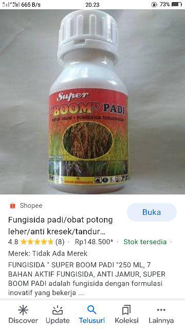 Fungisida Padi/obat Potong Leher/anti Kresek/tandur Merah