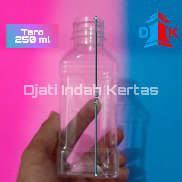 BANYAK DIBURU!!! Botol Minum Bening ( Taro ) Sekali Pakai Uk 250 ml.