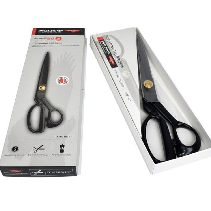 

PROMO GUNTING POTONG BAHAN KAIN GOLDEN EAGLE 11INCH TC-P280 - TAILOR SCISSOR