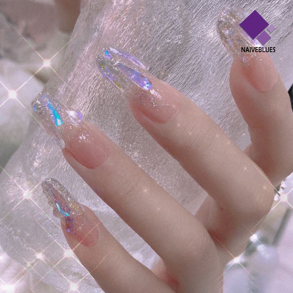Naiveblue &gt; Hiasan Kuku DIY Ukuran Kecil / Besar Untuk Nail Art