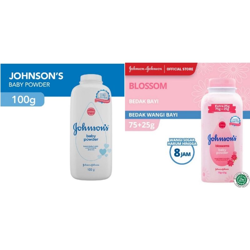 JOHNSON'S BABY POWDER/ BEDAK BAYI 100gr