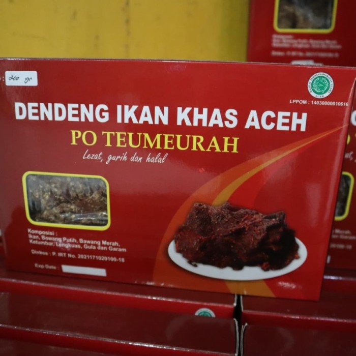 

Dendeng Ikan Khas Aceh Manis 200gr