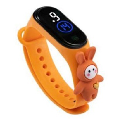 MoonLand JT203 Jam tangan anak  Elektronik Tahan Air IP67 Motif Kartun Anak Laki-laki Perempuan LED-4