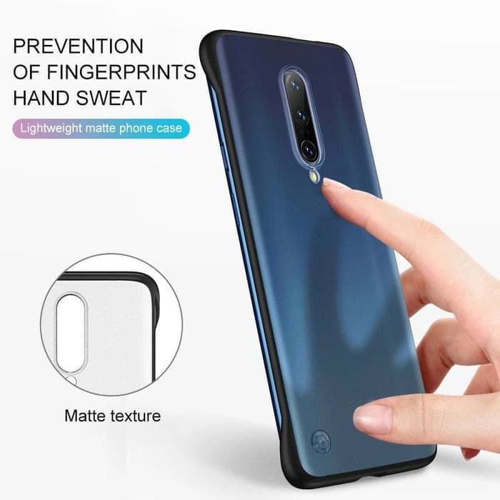 Case Oppo Reno Ace Hardcase FramelessTranparan Matte Fingger