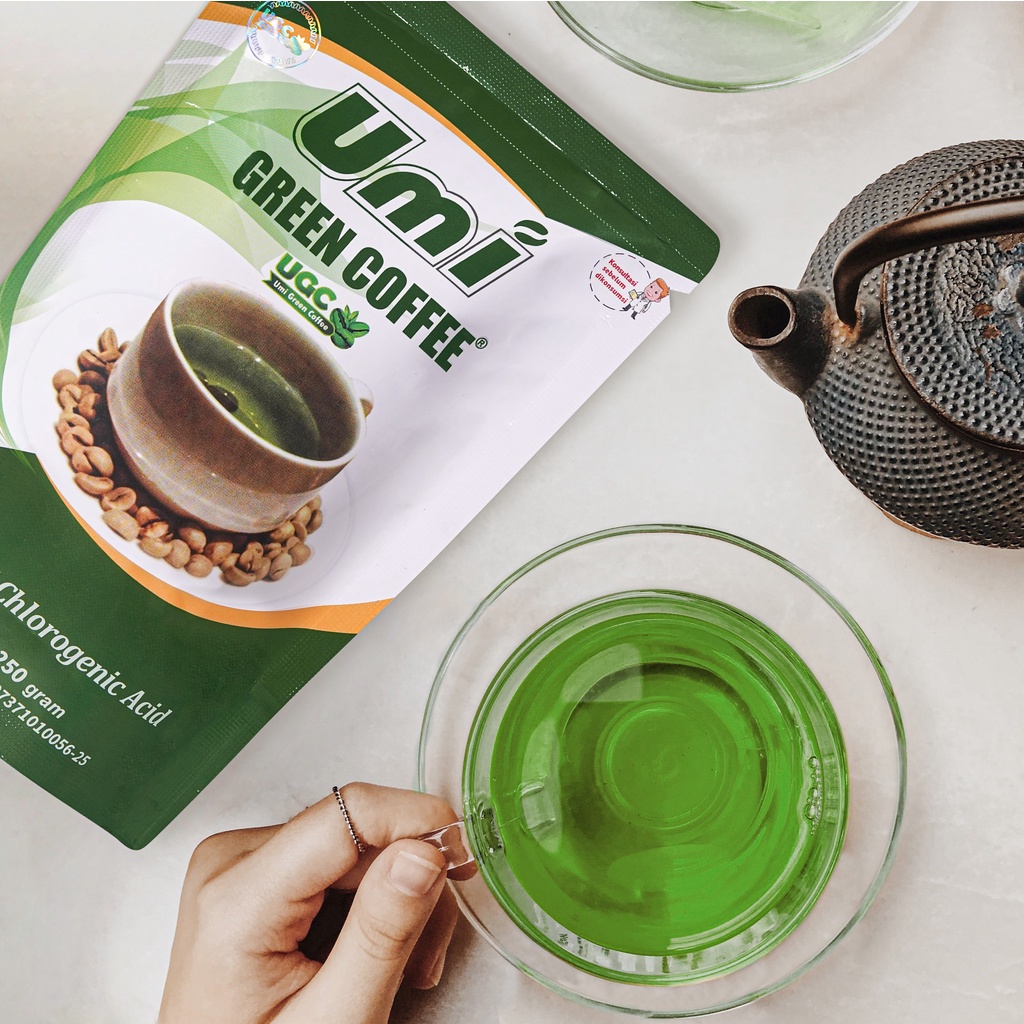 Umi Green Coffee Kopi Hijau Pelangsing Green Cofee Kopi Diet Herbal Biji Kopi Hijau Diet Organik Green Bean Coffee Peluntur Lemak Penurun Berat Badan Minuman Diet Pelangsing Alami Organic Raw Green Coffee Greencoffee GreenCoffe Diet Tea