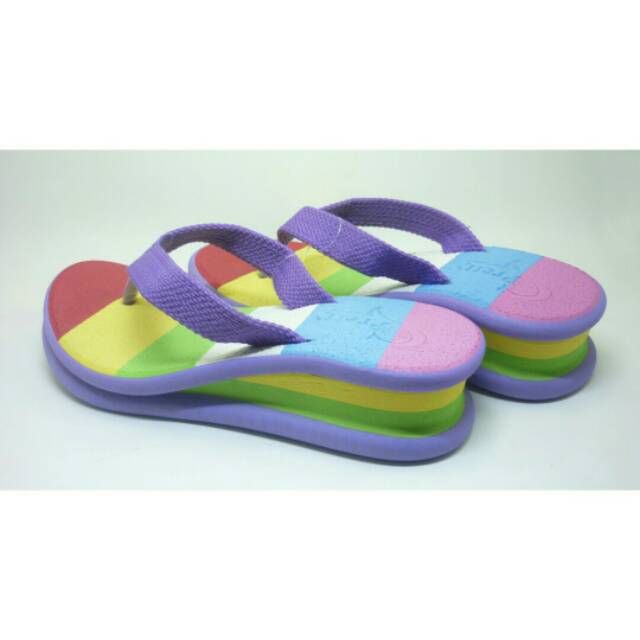 Sandal wanita pretty ungu