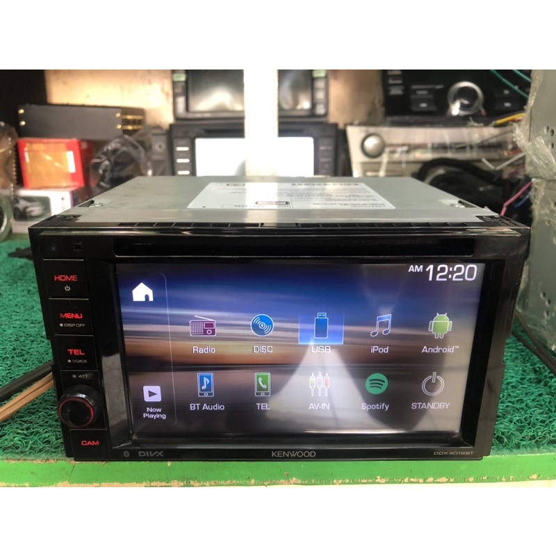 Headunit Kenwood DDX4019BT bluetooth