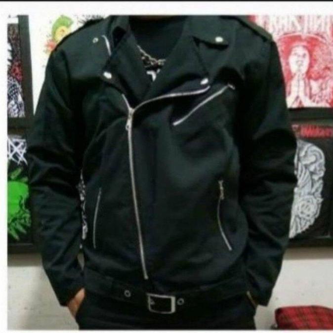 Jaket Double Kerah Murah