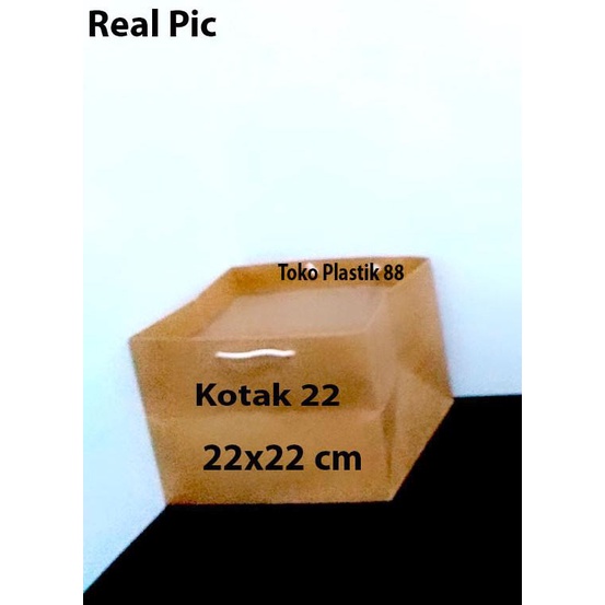 

Goodiebag Paperbag Coklat Polos Size Kotak 22