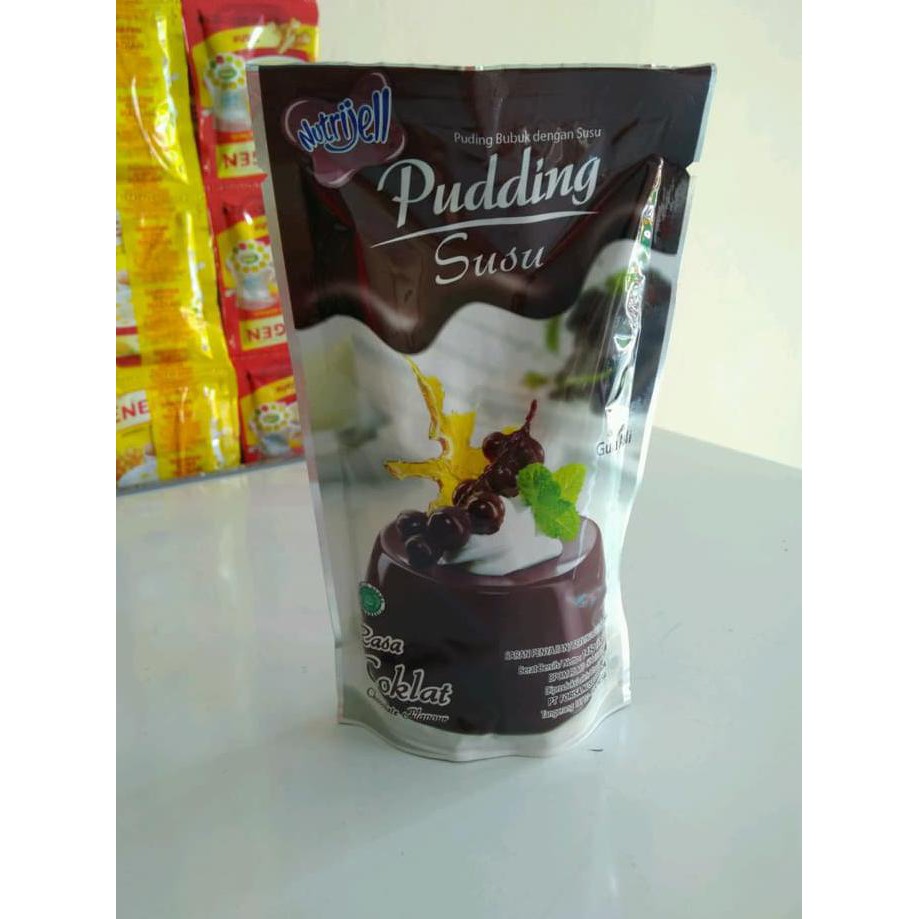 

31.87-Kue- Nutrijell Pudding Susu Rasa Cokelat -Terlengkap-Termurah-Dijamin.