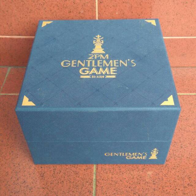 2PM Gentlemen's Game (Blue / Limited Edition)