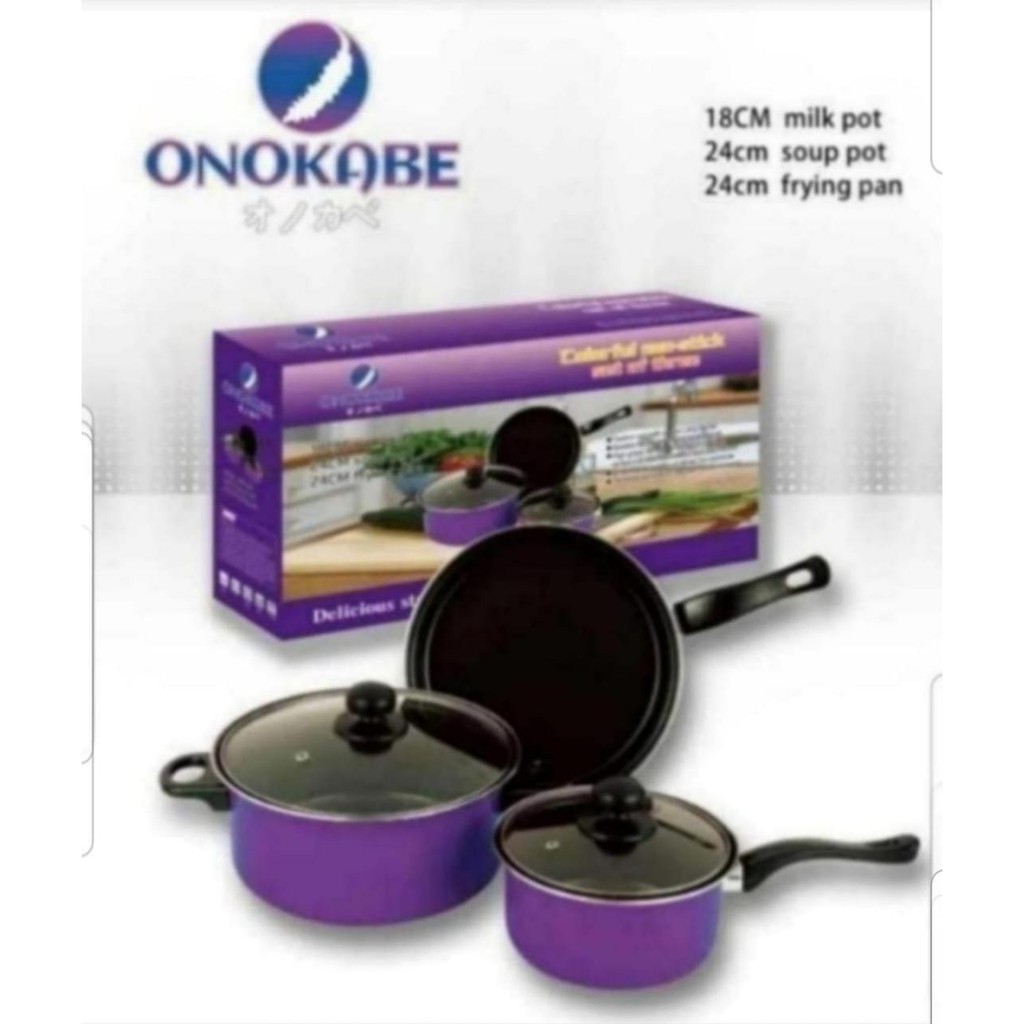 PANCI SET POT 5pcs ONOKABE