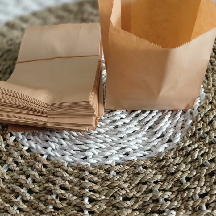 

(TERLARIS) Paper Bag Coklat Kentang Paperbag Takeway 15 X 11 X 5 | Zigma Shop