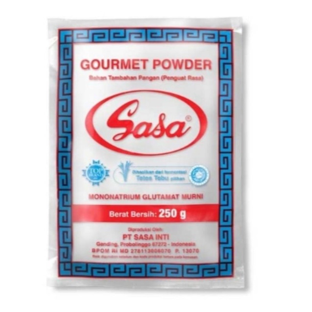 

Sasa Gourmet Powder MSG 250gr