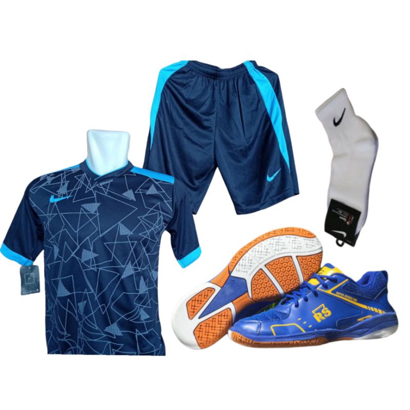 Sepatu Badminton Paket Komplit  , Sepatu Voli Sepatu Tenis Anak & Dewasa