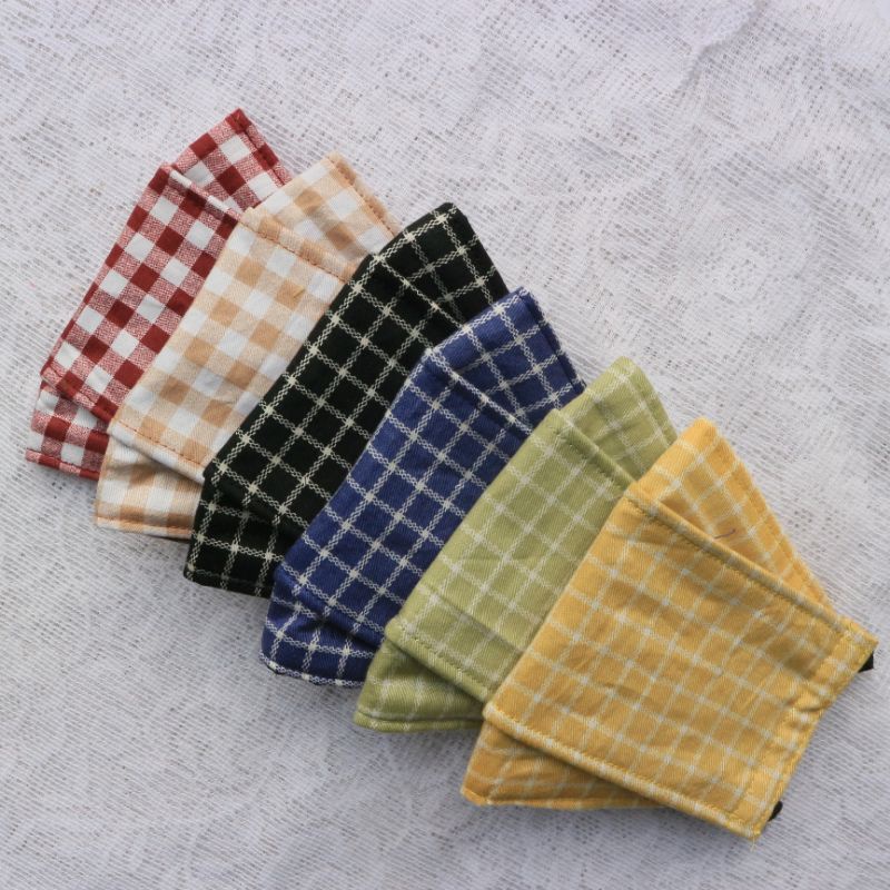 masker kain 3 lapis / masker korea / masker motif /masker kf94