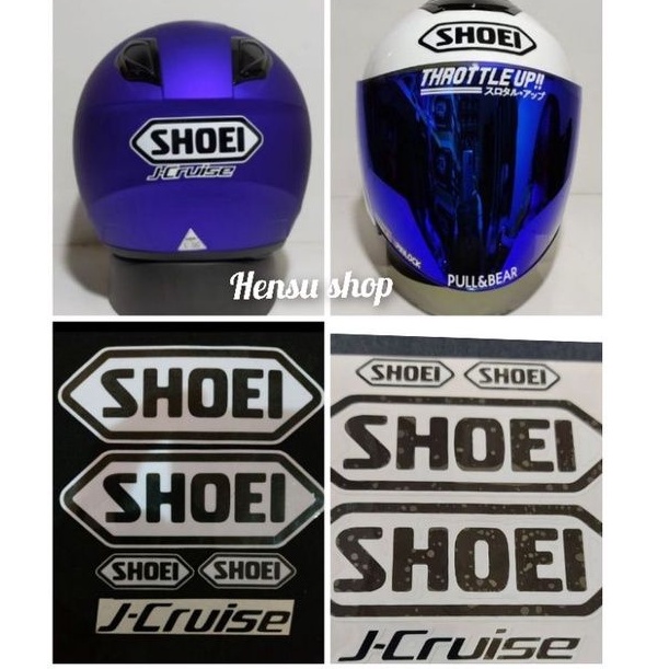 stiker helm Shoei j-cruise