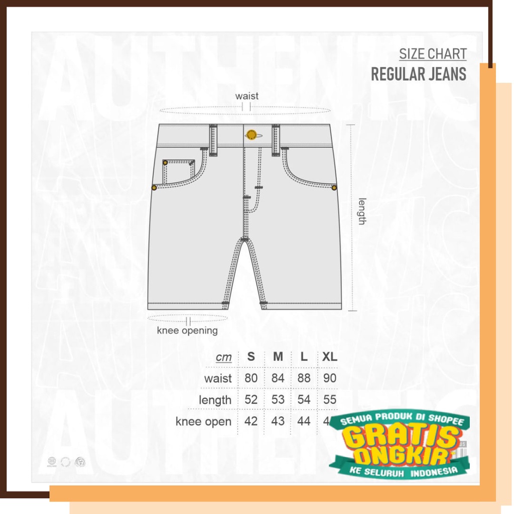 New Bawahan Cowok Terkini BTS Lmc 511 Lmc Marfa (56497-0067) / SALE Celana Pendek Jeans Pria ( Promo
