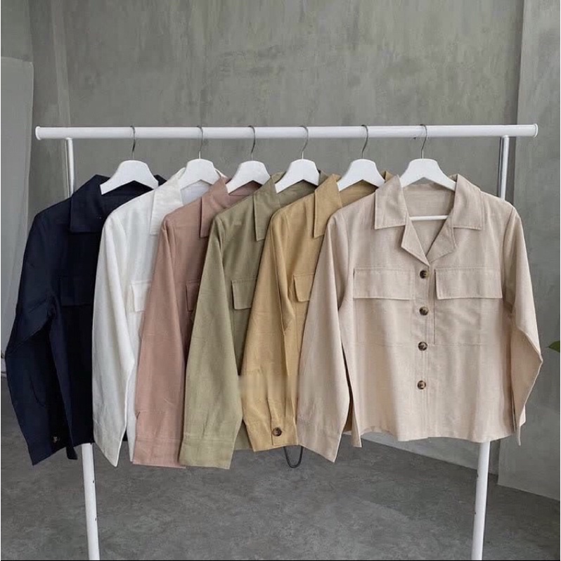 Linen Outer - Kemeja Wanita