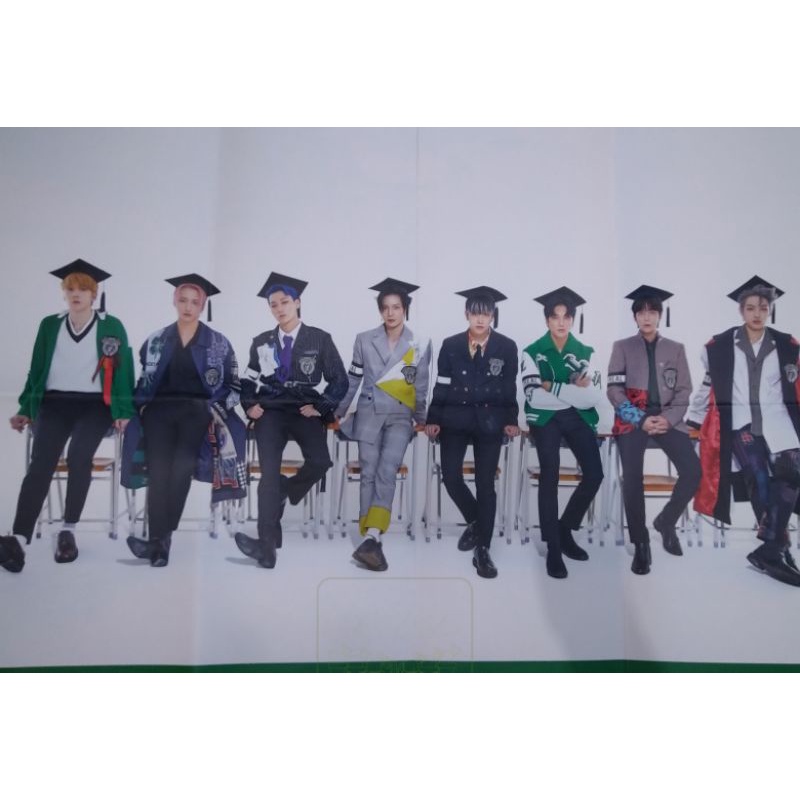 Poster ATEEZ album 3rd fankit fever dear diary