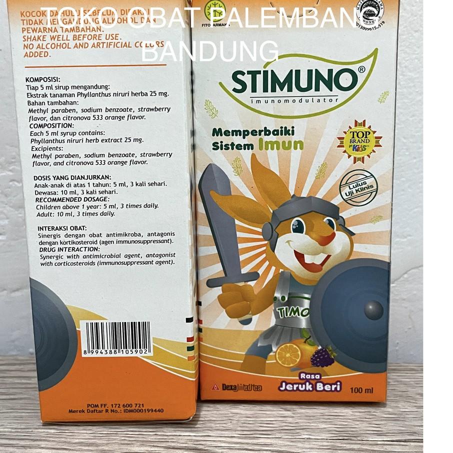 ✼ STIMUNO CAIR IMUNOMODULATOR 100ML STIMUNO ANAK MEMPERBAIKI SISTEM IMUN STIMUNO SIRUP STIMUNO SYRUP