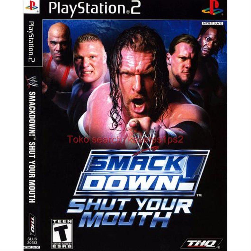 Jual Wwe Smackdown Shut Your Mouth Cd Ps2 Kaset Ps2 Game Ps2 Indonesia|Shopee Indonesia