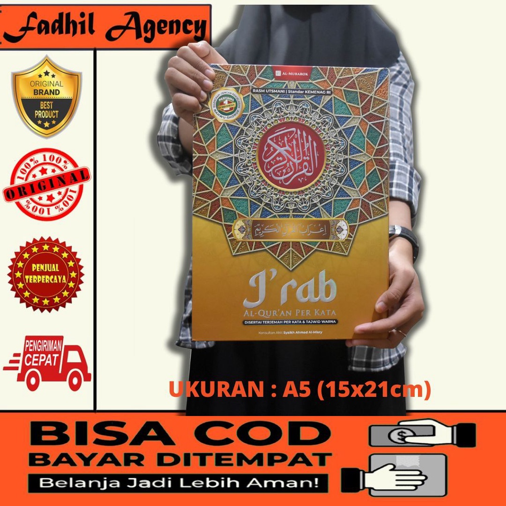 Jual Alquran I Rab Terjemah Per Kata Dan Tajwid Warna A Rasm Utsmani Standar Kemenag Ri I Rob