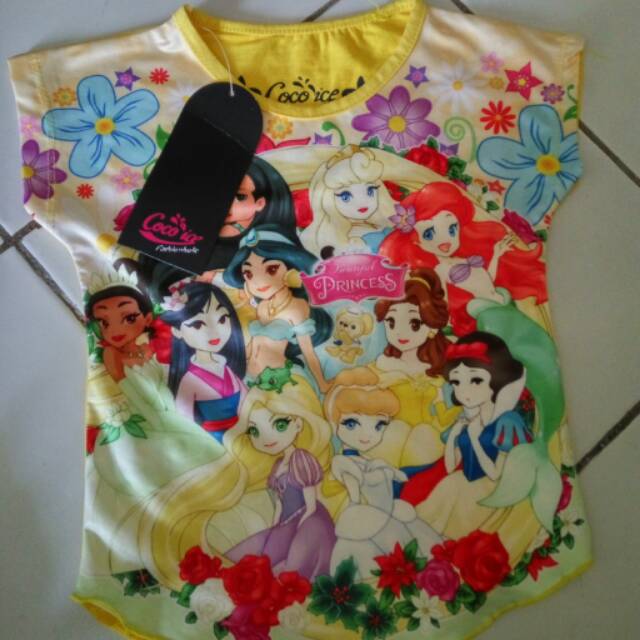 Kaos anak coco ice murah