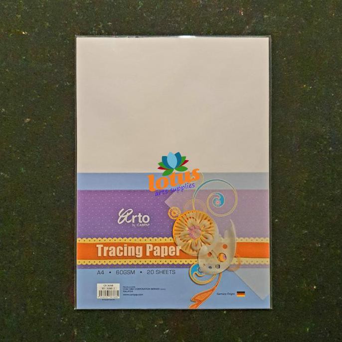 

Gaya Arto Tracing Paper / Kertas Kalkir A4 - 60 Gsm - 20S Sale!!!