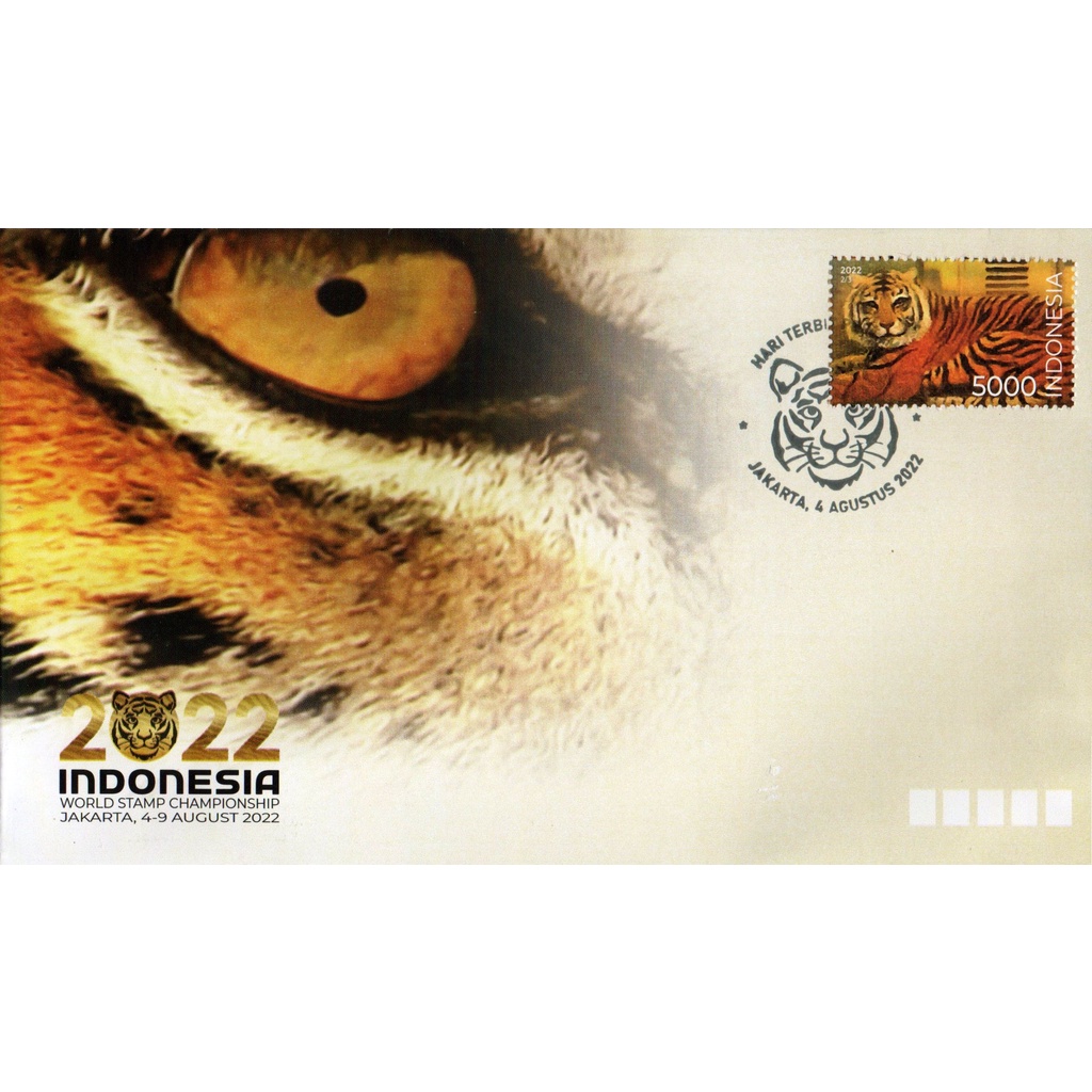 FDC Perangko Indonesia 2022 World Stamp Championship Personalized 3