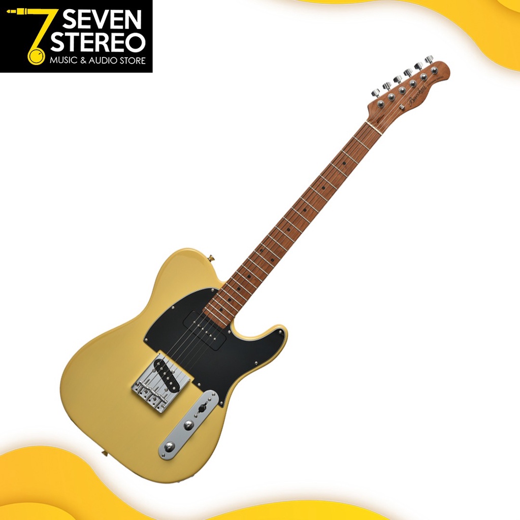 Bacchus BTE-2 RSM BTE2RSM Blonde Roasted Maple Series Telecaster Model