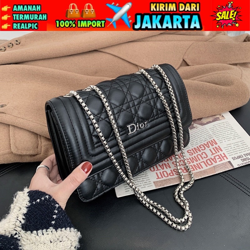 TI 3090 - TAS SELEMPANG WANITA IMPORT MURAH TAS PESTA BATAM FASHION KOREA - G