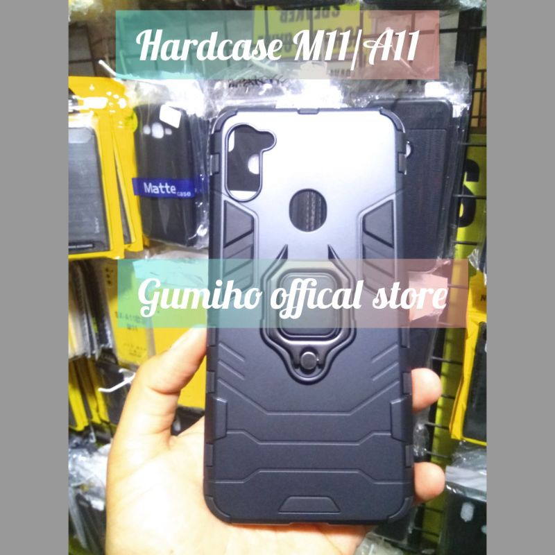 HARD CASE SAMSUNG A11 HARD CASE SAMSUNG M11 RING ARMOR MAGNETIC CASE SAMSUNG A11 M11 PROMO MURAH