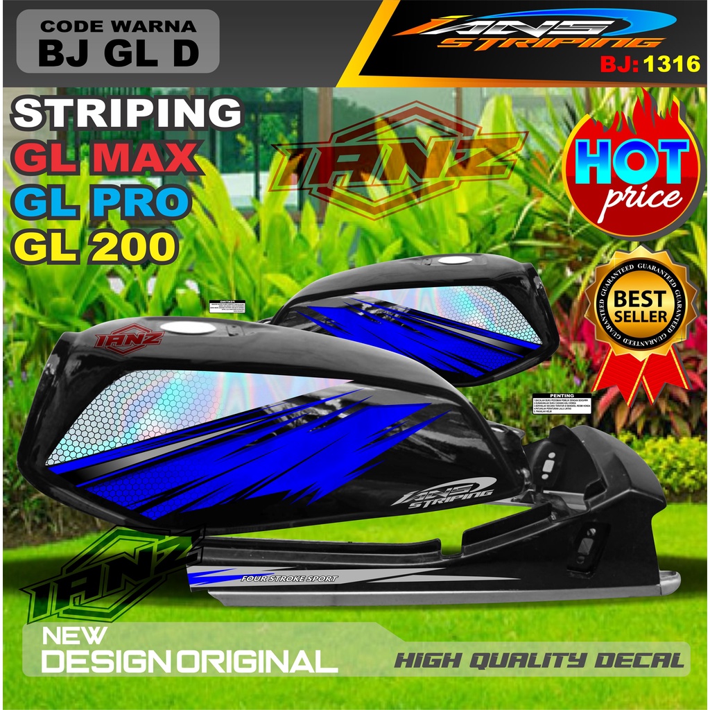 COSTUM STRIPING GL MAX HOLOGRAM / STRIPING GL PRO MAX VARIASI HOLOGRAM / STRIPING GL HOLOGRAM