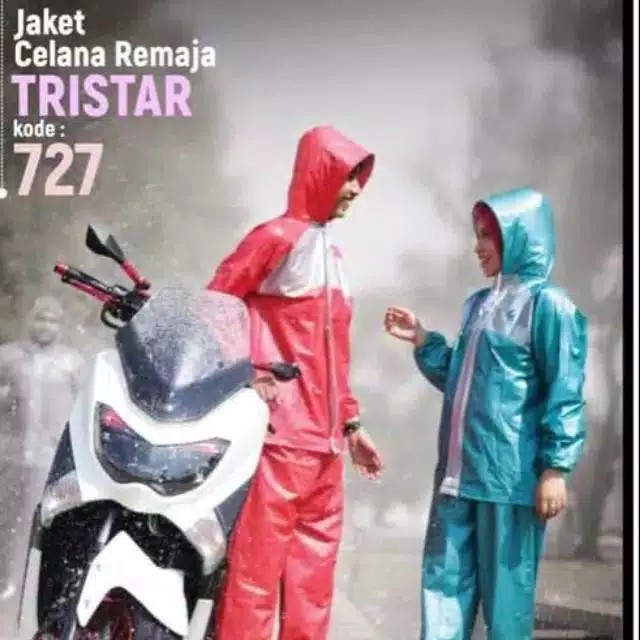 Jas Hujan Remaja Tristar Plevia 727 Jas Hujan Dewasa Murah Jas Hujan laris Jas Hujan Murah