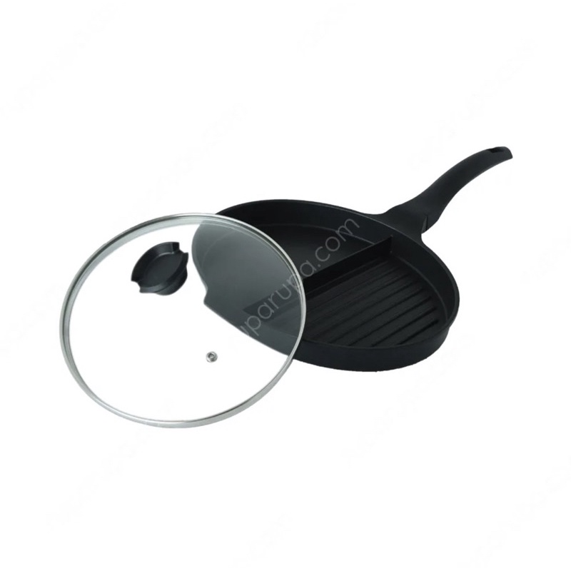 Grill Pan with handle and Lid