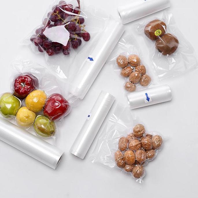 

Terbaru dan terlaris Plastik Vacuum Roll Embossed / 20x500cm / Vakum Sealer / Vacum / Refill / Plast