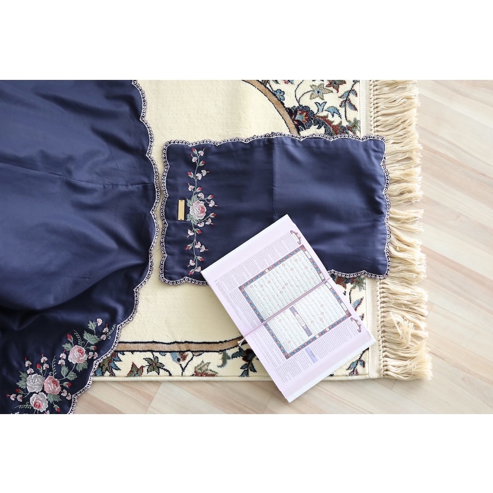 Mukena Rosabella Original Bordir Manual Rayon Viscose Premium khadijah Jumbo travelling