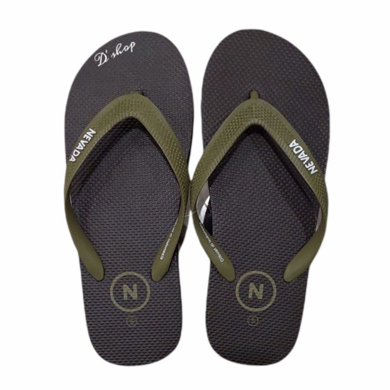 Sandal Jepit Pria Polos Karet NEVADA By Matahari Dept Store