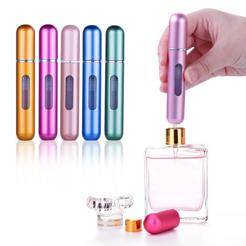 Botol Parfum Refill Atomizer Isi Ulang 5ml Travelling Aluminium